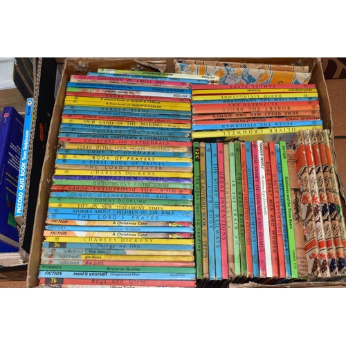 457 - BOOKS & MAGAZINES, five boxes containing approximately 210-220 miscellaneous book titles in hardback... 