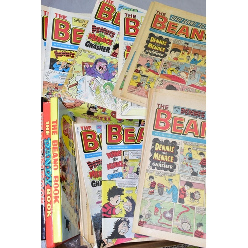 476 - THE BEANO, approximately seventy-five editions of The Beano comic from the 1980's and 1990's with on... 