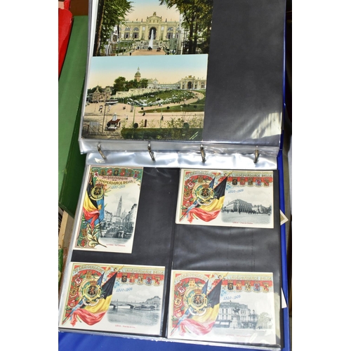 505 - POSTCARDS/EPHEMERA a collection of approximately 1000 postcards in a box and an album, the box featu... 