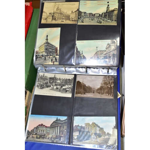 505 - POSTCARDS/EPHEMERA a collection of approximately 1000 postcards in a box and an album, the box featu... 