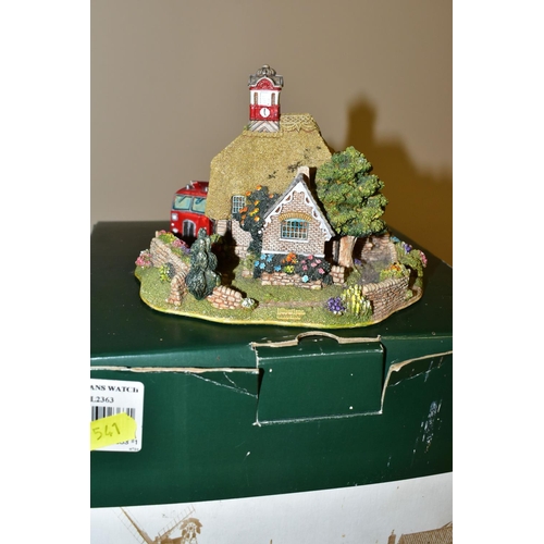 541 - FOUR LILLIPUT LANE SCULPTURES, comprising boxed Bluebell Farm from the  English collection North, Bo... 