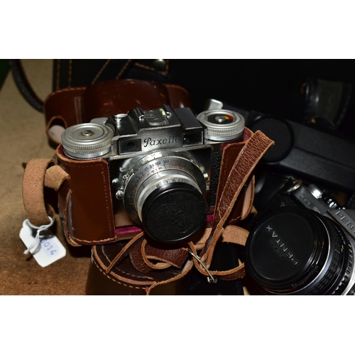 546 - 35MM PHOTOGRAPHIC EQUIPMENT ETC, to include a Pentax ME Super SLR camera fitted with a 50mm f1.7 Pen... 