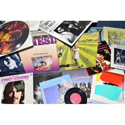 1265A - A COLLECTION OF OVER SEVENTY LPs AND 12in SINGLES by artists such as Genesis, Pink Floyd, Queen, Dav... 