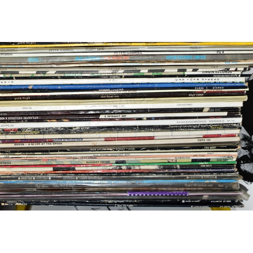 1265A - A COLLECTION OF OVER SEVENTY LPs AND 12in SINGLES by artists such as Genesis, Pink Floyd, Queen, Dav... 