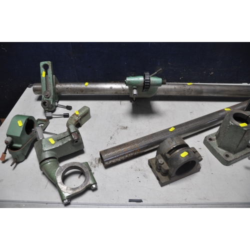 1114 - A NU-TOOL 5 SPEED WOOD LATHE NWL-37-2 disassembled but all present with a NU-TOOL 370w motor (PAT pa... 