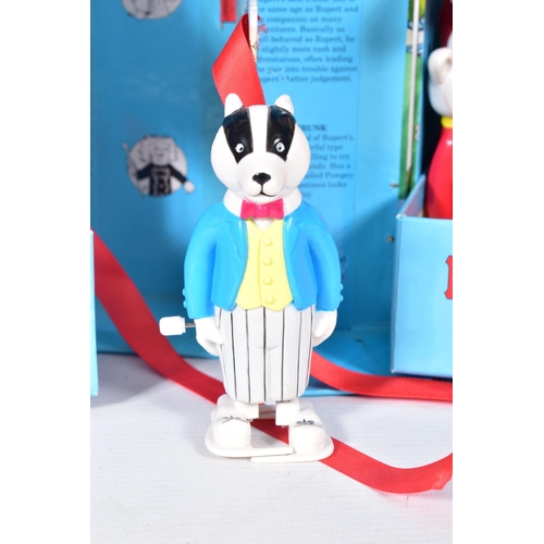 1 - TWO BOXED MERRYTHOUGHT LIMITED EDITION RUPERT AND FRIENDS SOFT TOYS, Rupert Bear, No.2327 of 10000 a... 