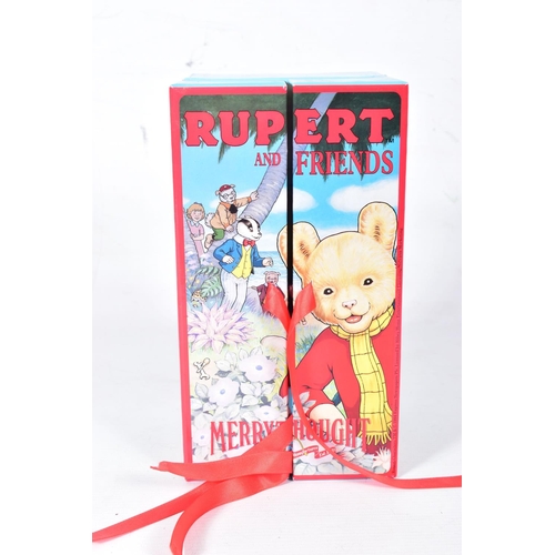 1 - TWO BOXED MERRYTHOUGHT LIMITED EDITION RUPERT AND FRIENDS SOFT TOYS, Rupert Bear, No.2327 of 10000 a... 