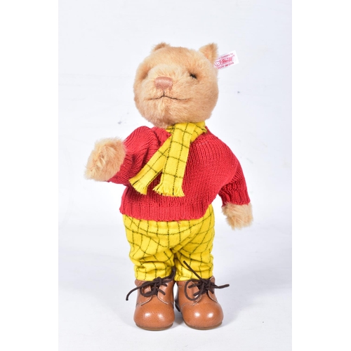 11 - A COLLECTION OF STEIFF LIMITED EDITION RUPERT THE BEAR AND HIS THREE FRIENDS FIGURES, comprising two... 