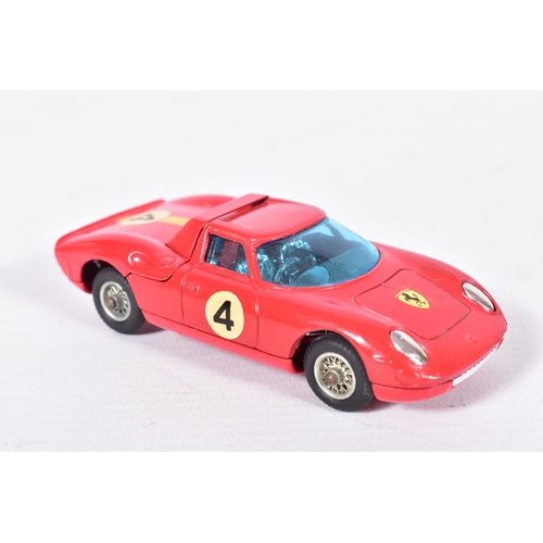 15 - THREE BOXED CORGI TOYS CARS, Volkswagen 1500 Karmann Ghia, No.239, cream body, red interior, complet... 