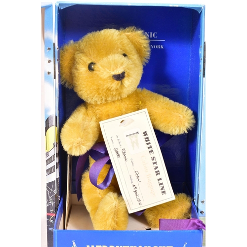 2 - TWO BOXED MERRYTHOUGHT LIMITED EDITION TEDDY BEARS, replica of Donald Campbell's Mister Whoppit, No.... 