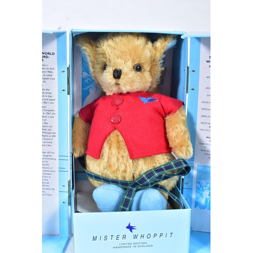 2 - TWO BOXED MERRYTHOUGHT LIMITED EDITION TEDDY BEARS, replica of Donald Campbell's Mister Whoppit, No.... 