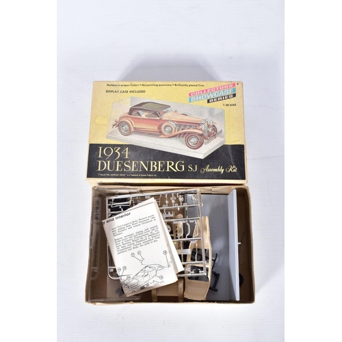 21 - A QUANTITY OF BUILT AND UNBUILT JOHN DAY WHITEMETAL RACING CAR KITS, five models constructed and fin... 