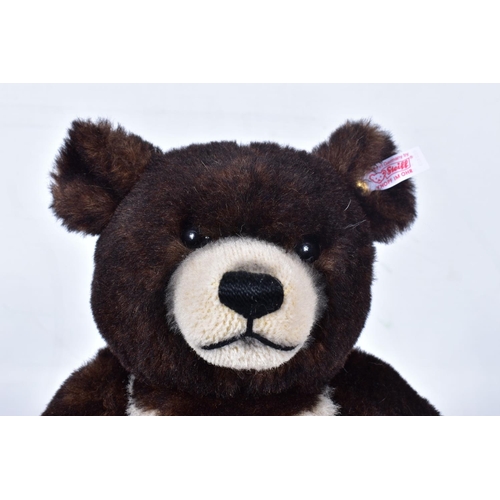 3 - AN UNBOXED STEIFF LIMITED EDITION MOON TED MOHAIR TEDDY BEAR, No.66243, limited edition No.1307 of 2... 