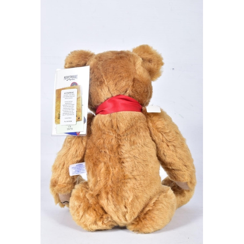 4 - AN UNBOXED MERRYTHOUGHT LIMITED EDITION REPLICA CHUMMY BEAR, No.ACZ16MAG, limited edition No.141 of ... 