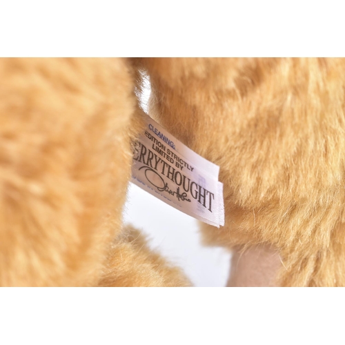 4 - AN UNBOXED MERRYTHOUGHT LIMITED EDITION REPLICA CHUMMY BEAR, No.ACZ16MAG, limited edition No.141 of ... 