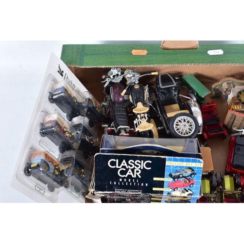 45 - A QUANTITY OF UNBOXED AND ASSORTED PLAYWORN DIECAST VEHICLES, majority are Matchbox Models of Yester... 