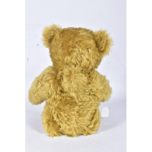 5 - AN UNBOXED STEIFF CLASSIC MOHAIR TEDDY BEAR, No.004810, golden plush replica bear with button and ta... 