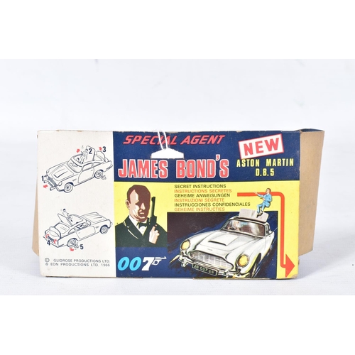 51 - A BOXED CORGI TOYS JAMES BOND ASTON-MARTIN DB5, No.270, working features, complete with one bandit f... 