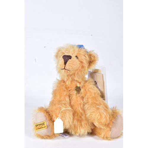 6 - TWO UNBOXED MERRYTHOUGHT LIMITED EDITION TEDDY BEARS, Glump No.ADA13G, golden plush mohair,  limited... 