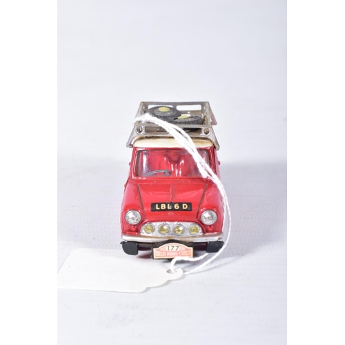 61 - A BOXED CORGI TOYS MINI COOPER S 1967 MONTE-CARLO RALLY WINNER, No.339, red body, white roof, RN177,... 