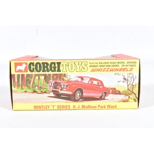 78 - TWO BOXED CORGI TOYS CARS, Golden Jacks wheels Rolls-Royce Silver Shadow, No.273, white over blue/gr... 