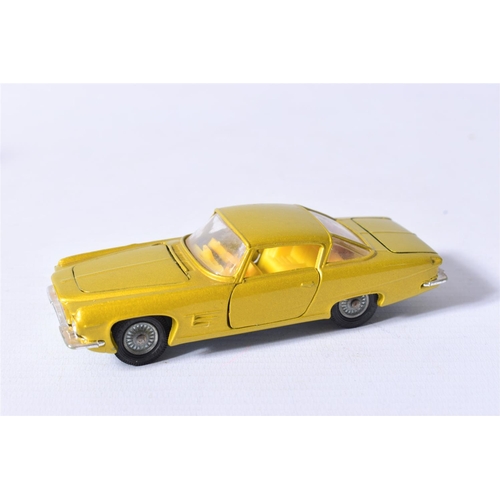 79 - THREE BOXED CORGI TOYS CAR MODELS, Chrysler Ghia L6.4., No.241, metallic gold version, Renault 16, N... 