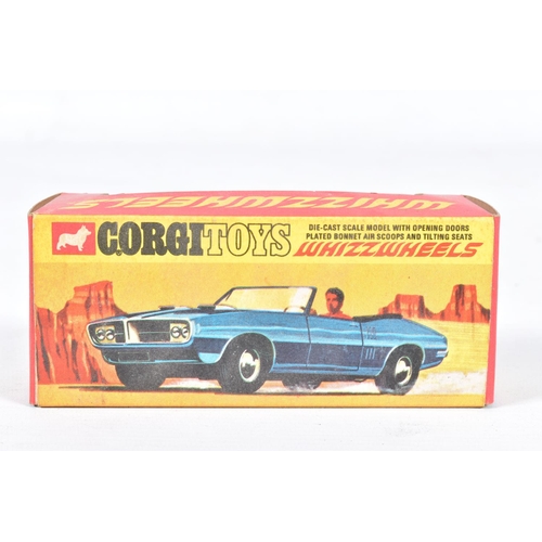 80 - FOUR BOXED CORGI TOYS AMERICAN CAR MODELS, Golden Jacks wheels Oldsmobile Tornado, No.276, metallic ... 