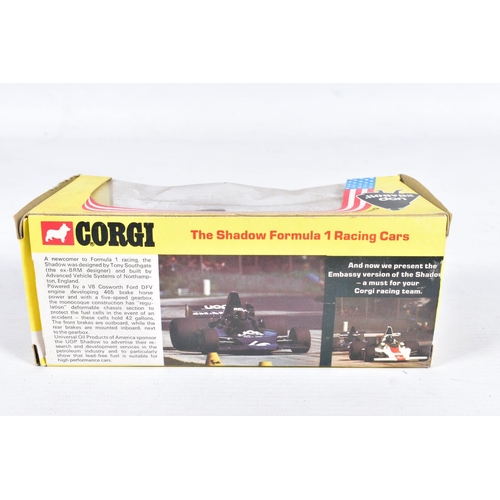 86 - A QUANTITY OF BOXED ASSORTED CORGI TOYS 1970'S FORMULA 1 RACING CARS, No's. 150 - 156, 158 - 161, wi... 