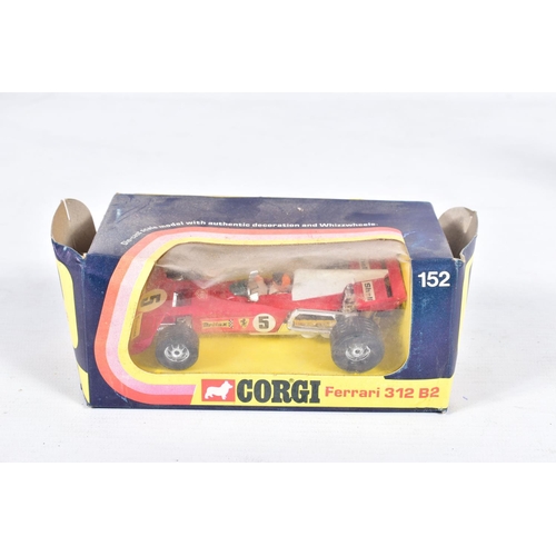 86 - A QUANTITY OF BOXED ASSORTED CORGI TOYS 1970'S FORMULA 1 RACING CARS, No's. 150 - 156, 158 - 161, wi... 