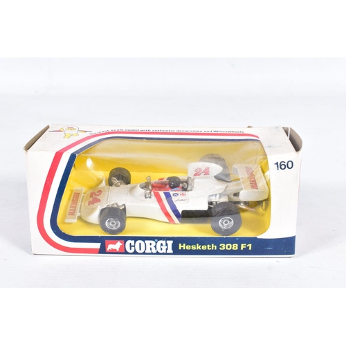 86 - A QUANTITY OF BOXED ASSORTED CORGI TOYS 1970'S FORMULA 1 RACING CARS, No's. 150 - 156, 158 - 161, wi... 