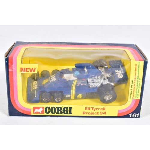 86 - A QUANTITY OF BOXED ASSORTED CORGI TOYS 1970'S FORMULA 1 RACING CARS, No's. 150 - 156, 158 - 161, wi... 