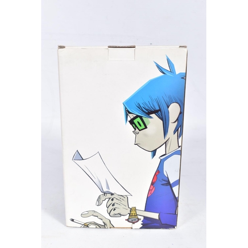 106 - FOUR BOXED KIDROBOT VINYL GORILLAZ FIGURES, 2-D, Murdoc Nicalls, Noodle and Russel Hobbs, from the W... 