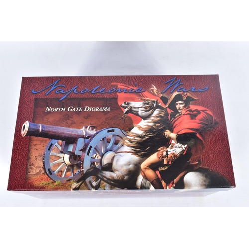 123 - A BOXED BRITAINS NAPOLEONIC WARS NORTH GATE DIORAMA SET, No.00148, together with an extra set of the... 