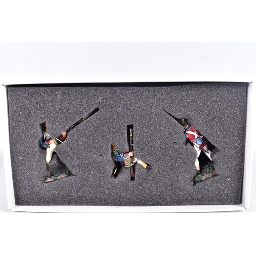 132 - FOUR BOXED BRITAINS NAPOLEONIC WATERLOO - HOUGOUMONT - FIGHT IN THE COURTYARD SETS, No's.17672, 1788... 