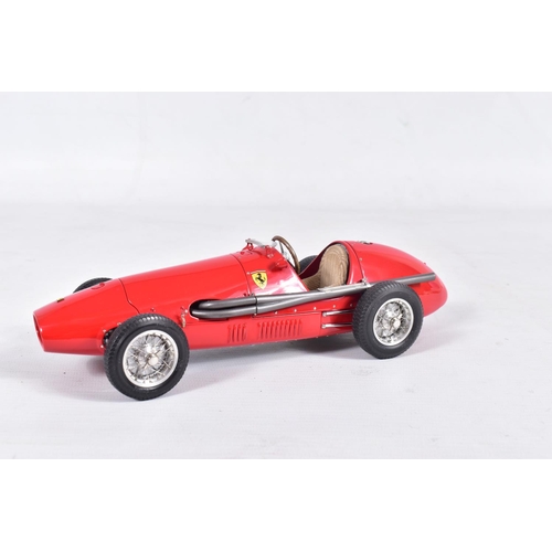 145 - A BOXED CMC 1/18 SCALE 1953 FERRARI 500 F2 RACING CAR, No.M-056, complete and in very good condition... 