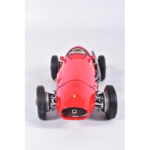 145 - A BOXED CMC 1/18 SCALE 1953 FERRARI 500 F2 RACING CAR, No.M-056, complete and in very good condition... 