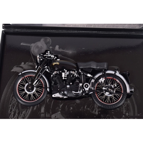 150 - A BOXED PAUL'S MODEL ART MINICHAMPS 1/12 SCALE VINCENT HRD SERIES C BLACK SHADOW, Classic Bike Serie... 