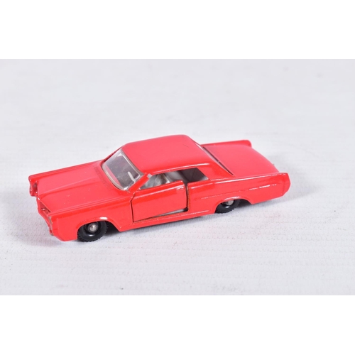 156 - FIVE BOXED MATCHBOX 1-75 SERIES CAR MODELS, Ford Mustang, No.8, Iso Grifo, No.14, Lincoln Continenta... 