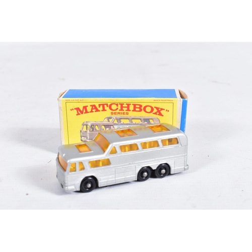 168 - A QUANTITY OF BOXED MATCHBOX 1 -75 SERIES MODELS, to include a quantity of bus and coach models, Mer... 