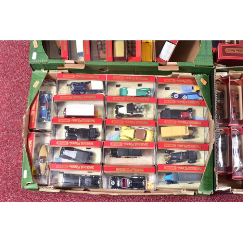 194 - A QUANTITY OF BOXED MATCHBOX MODELS OF YESTERYEAR, majority are 1980's and later issues, including s... 