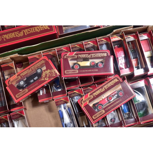 194 - A QUANTITY OF BOXED MATCHBOX MODELS OF YESTERYEAR, majority are 1980's and later issues, including s... 