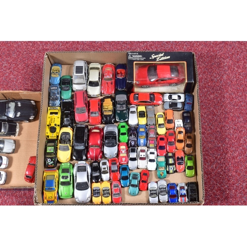 195 - A QUANTITY OF UNBOXED AND ASSORTED DIECAST VEHICLES, all are models of German made vehicle models, m... 