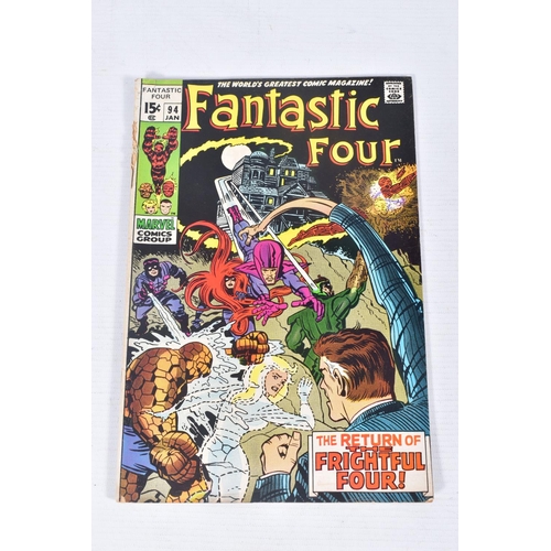 199 - FANTASTIC FOUR VOLUME 1 NUMBERS 94 & 103, number 94 contains the first appearance of Agatha Harkness... 