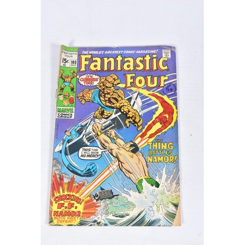 199 - FANTASTIC FOUR VOLUME 1 NUMBERS 94 & 103, number 94 contains the first appearance of Agatha Harkness... 