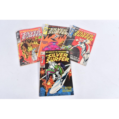 200 - SILVER SURFER VOLUME 1 NUMBERS 3,6,7 & 11, number 3 contains the first appearance of Mephisto, condi... 