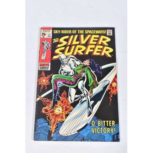 200 - SILVER SURFER VOLUME 1 NUMBERS 3,6,7 & 11, number 3 contains the first appearance of Mephisto, condi... 