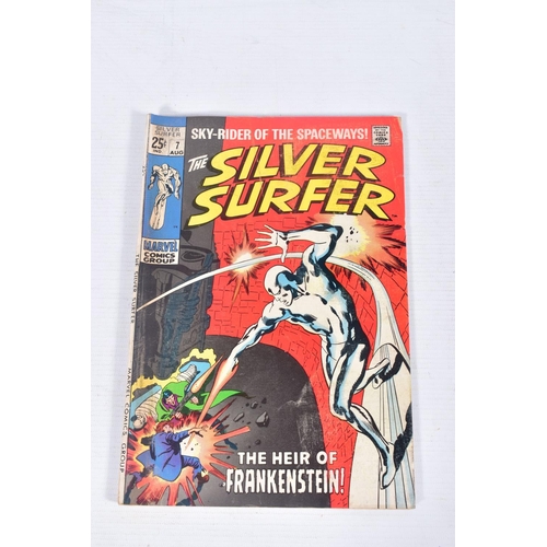 200 - SILVER SURFER VOLUME 1 NUMBERS 3,6,7 & 11, number 3 contains the first appearance of Mephisto, condi... 