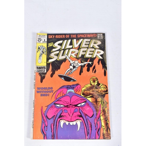 200 - SILVER SURFER VOLUME 1 NUMBERS 3,6,7 & 11, number 3 contains the first appearance of Mephisto, condi... 