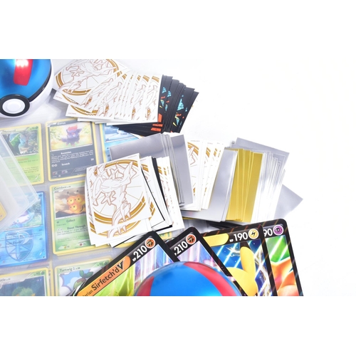 204 - OVER TWO HUNDRED POKEMON CARDS, cards range from Diamond & Pearl era sets at the earliest to Sword &... 