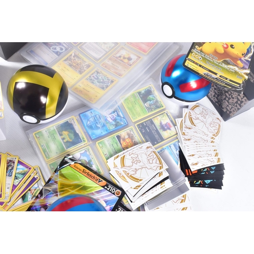 204 - OVER TWO HUNDRED POKEMON CARDS, cards range from Diamond & Pearl era sets at the earliest to Sword &... 